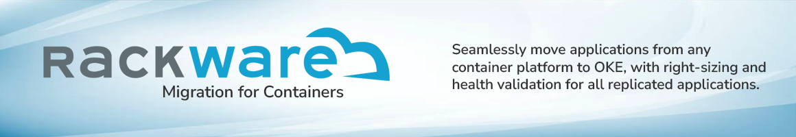 RackWare SWIFT Migration for Containers