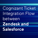 Cognizant Ticket Integration Flow between Zendesk and Salesforce