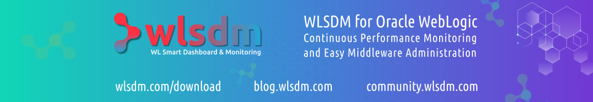 WLSDM: Native Oracle WebLogic Monitoring